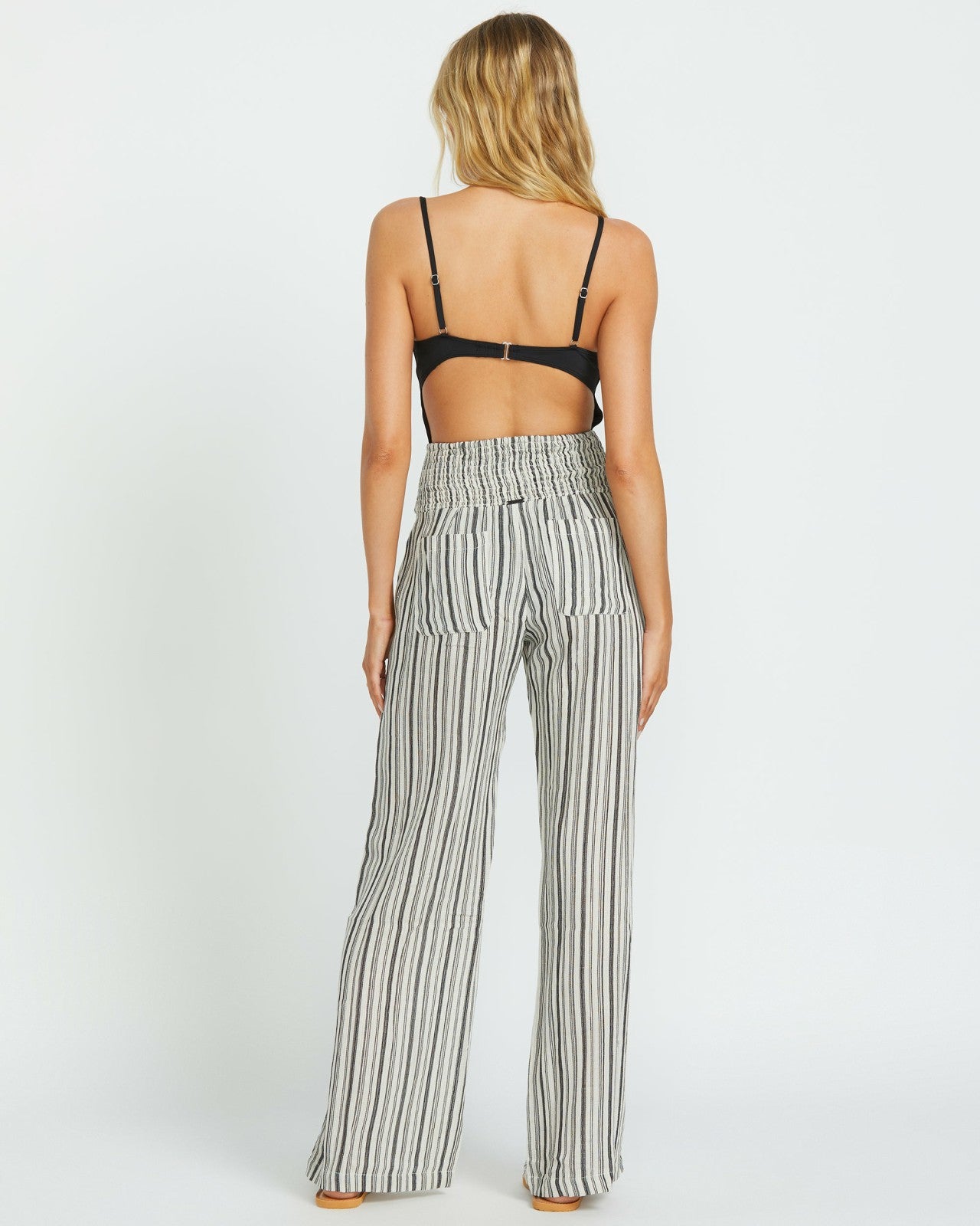 New Waves 2 Elastic Waist Pants - Black Pebble | Billabong Women