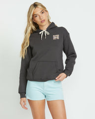 Nice Vibes Po Hoodie - Off Black | Billabong Women
