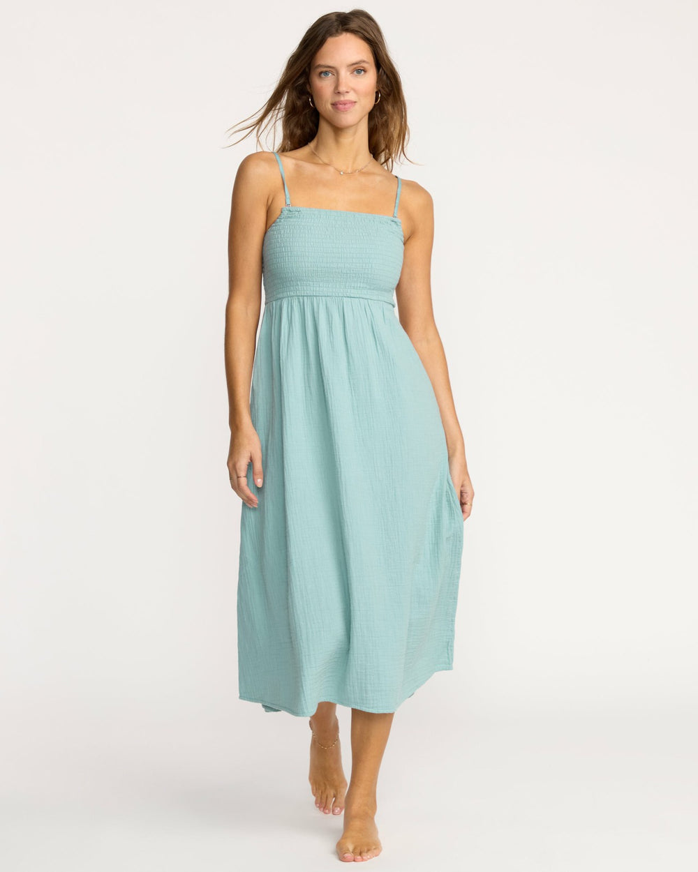 Off The Coast Dress - Blue Fog | Billabong Women