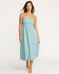 Off The Coast Dress - Blue Fog | Billabong Women