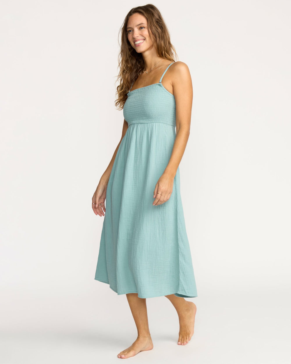 Off The Coast Dress - Blue Fog | Billabong Women