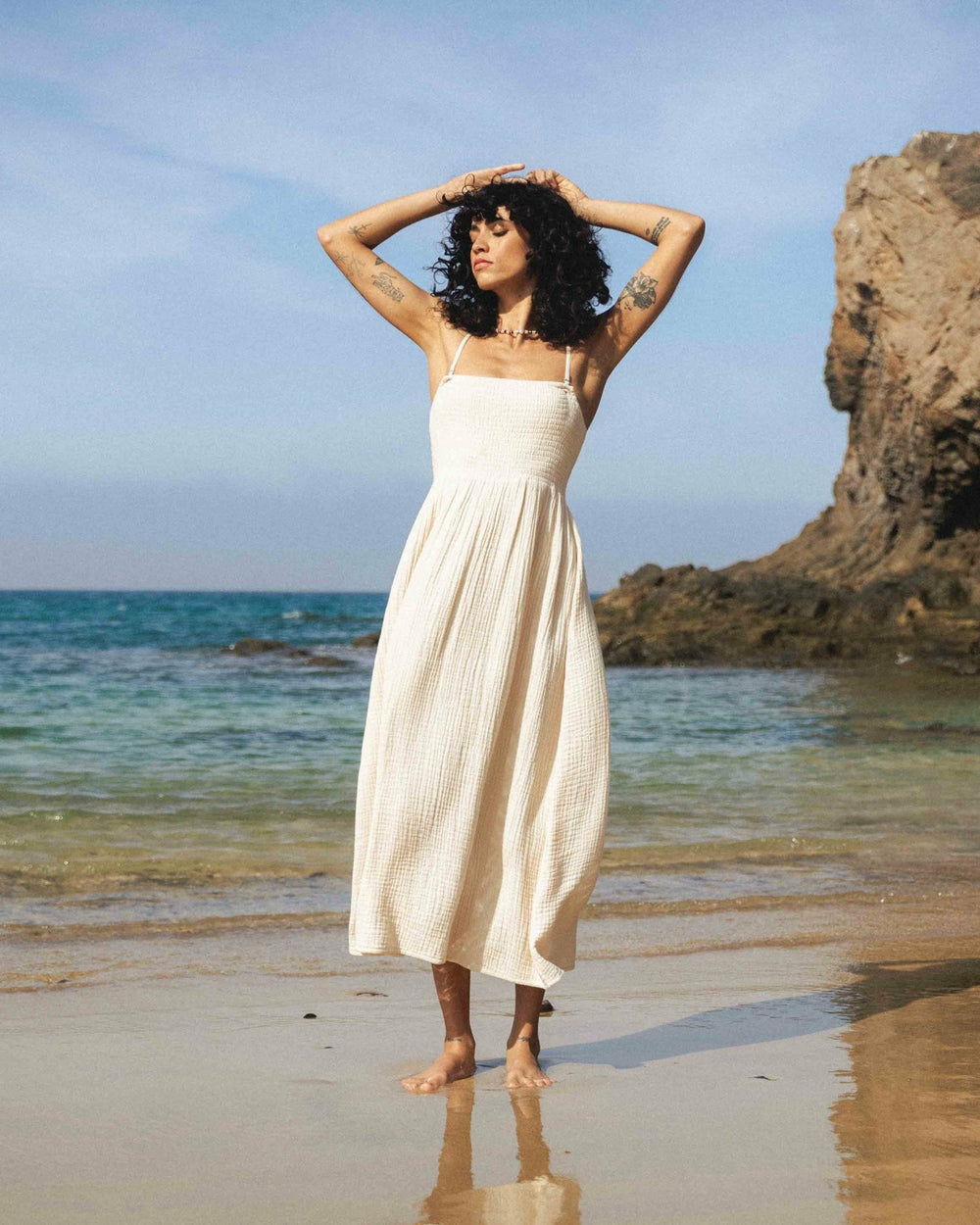 Off The Coast Dress - Whitecap | Billabong Women