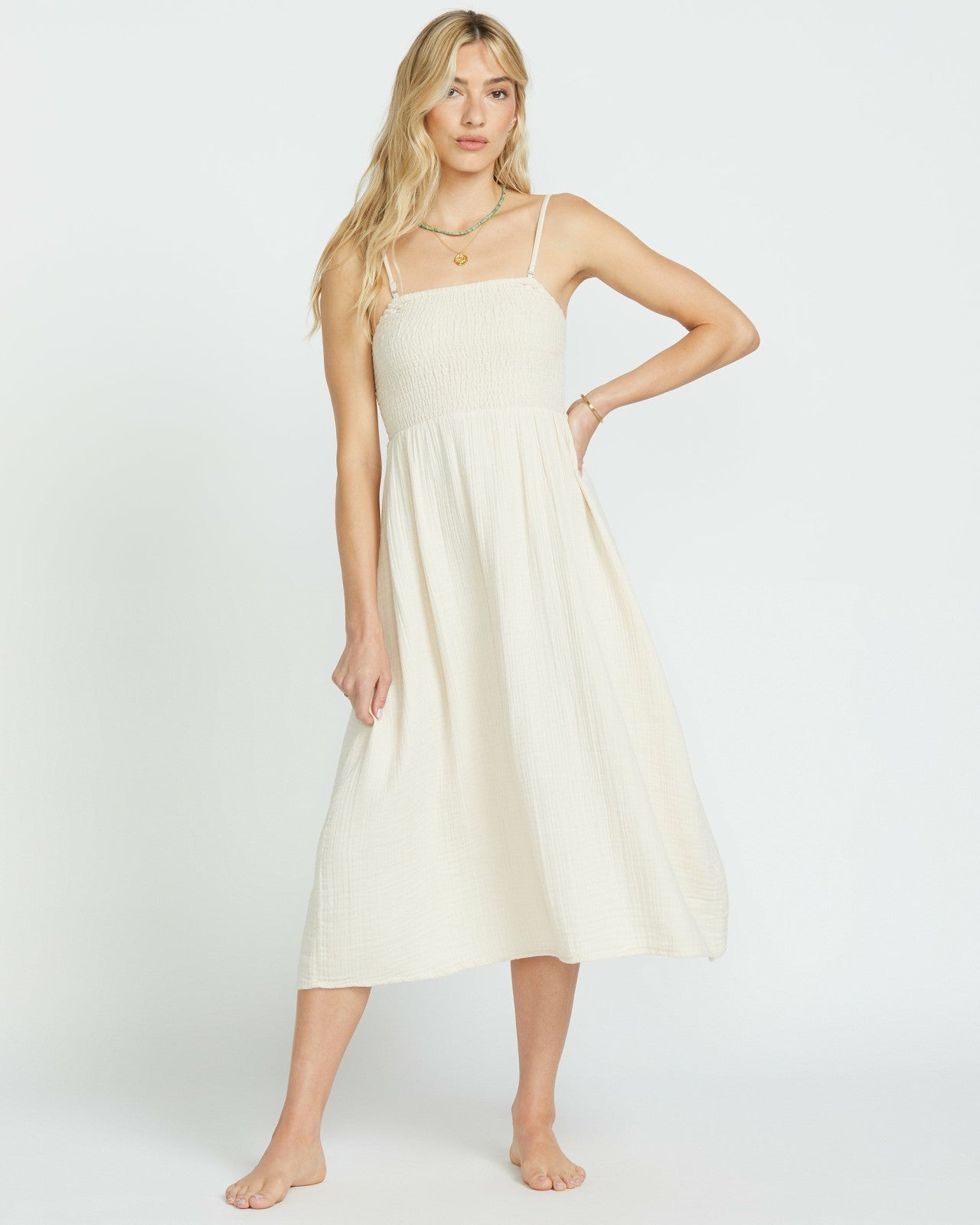 Off The Coast Dress - Whitecap | Billabong Women
