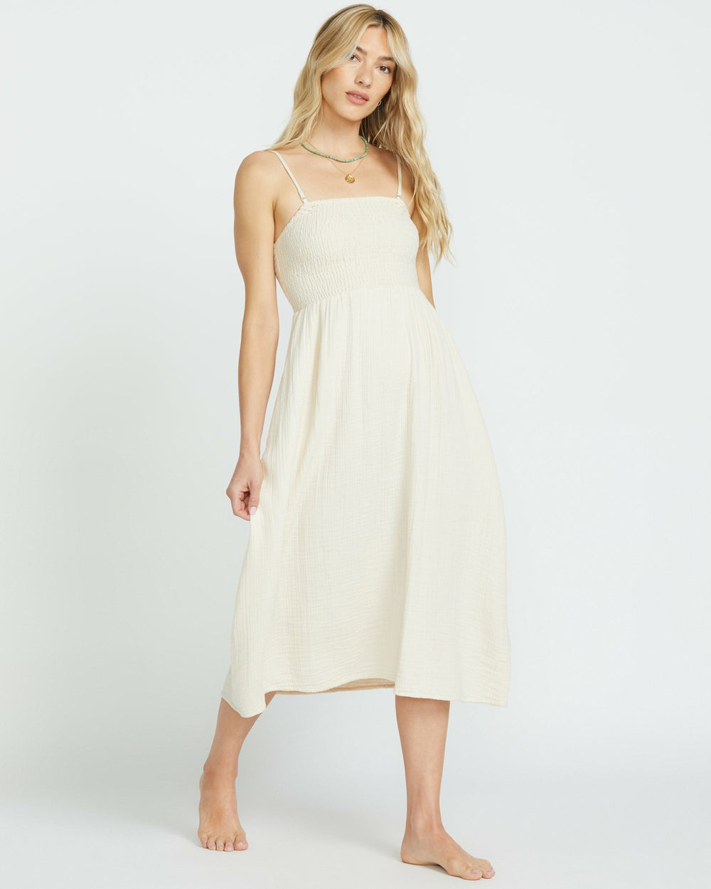 Off The Coast Dress - Whitecap | Billabong Women