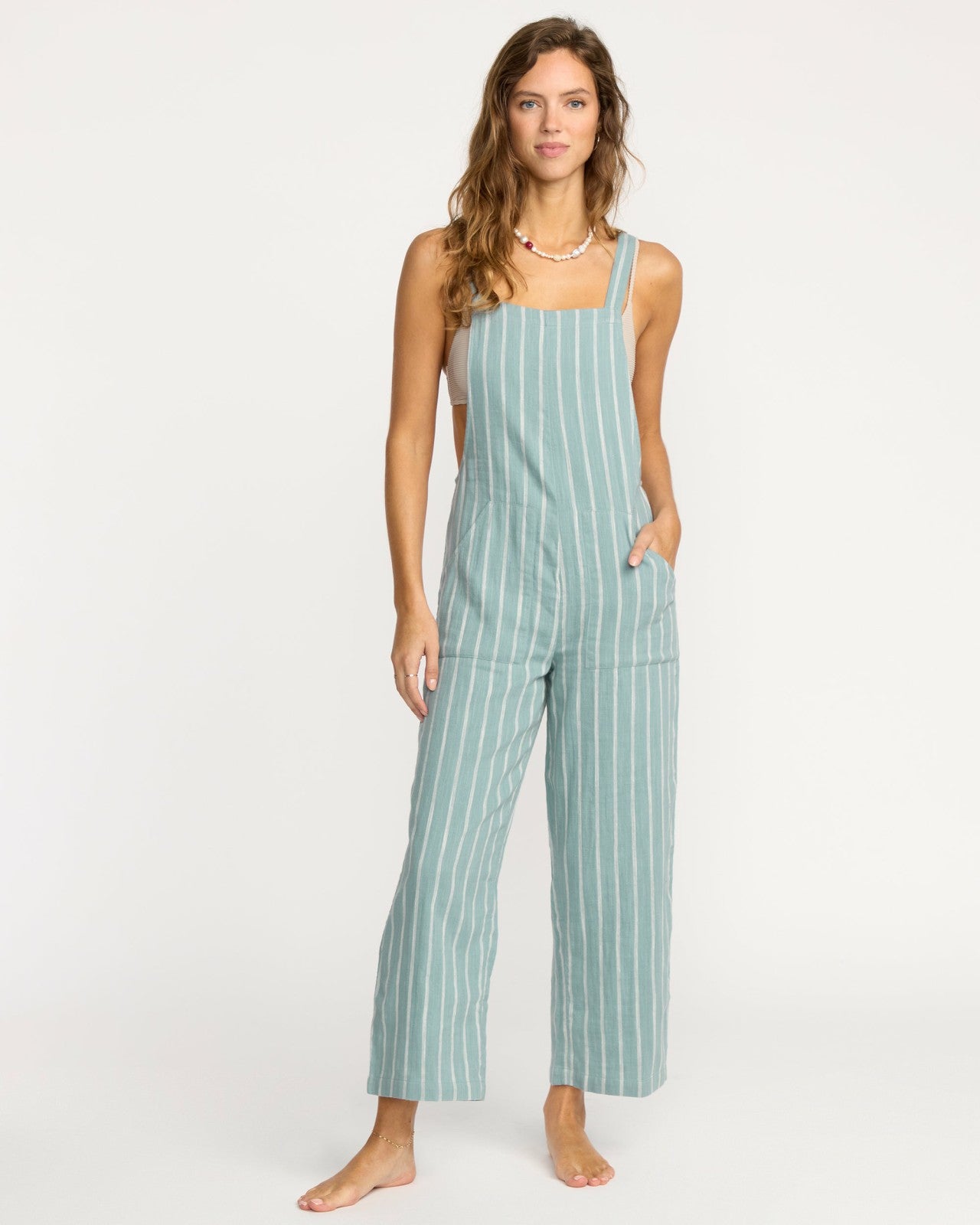 Pacific Time Jumpsuit - Blue Fog | Billabong Women