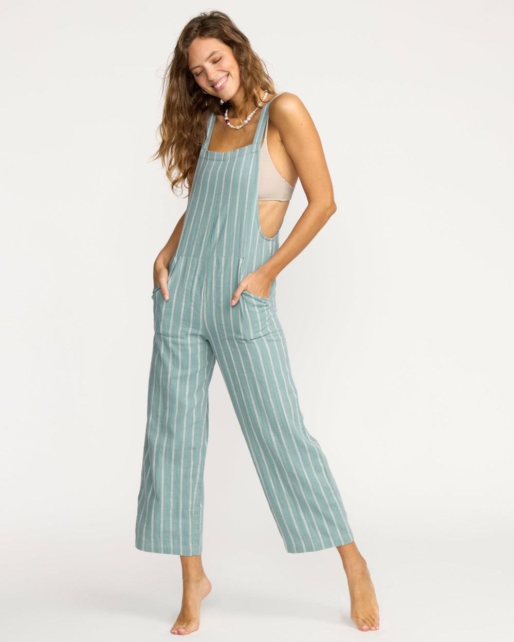 Pacific Time Jumpsuit - Blue Fog | Billabong Women