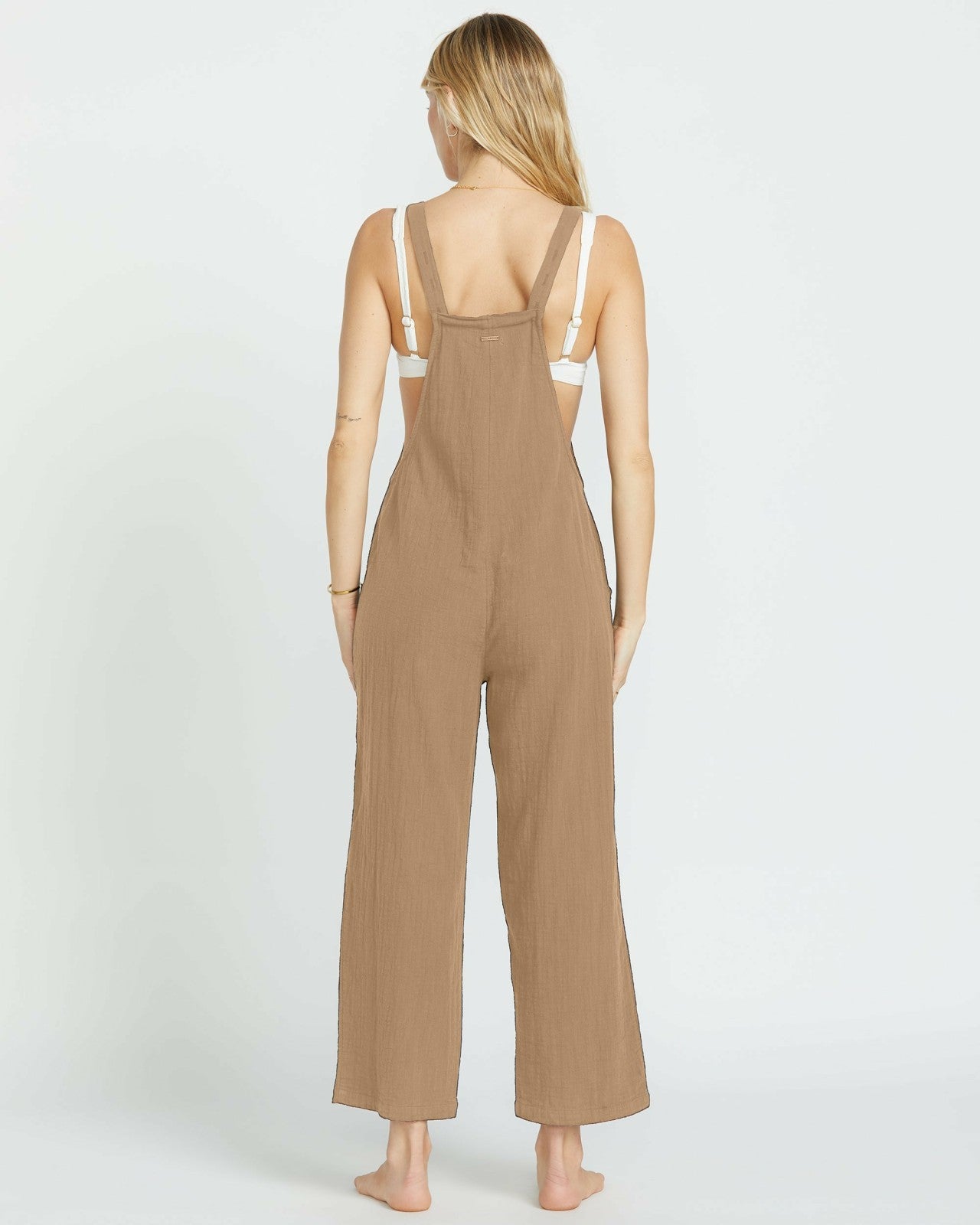 Pacific Time Jumpsuit - Khaki | Billabong Women