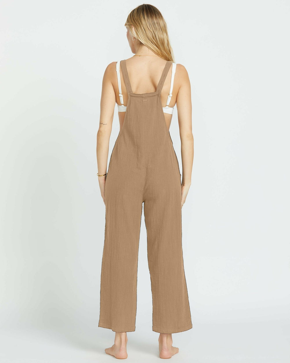 Pacific Time Jumpsuit - Khaki | Billabong Women