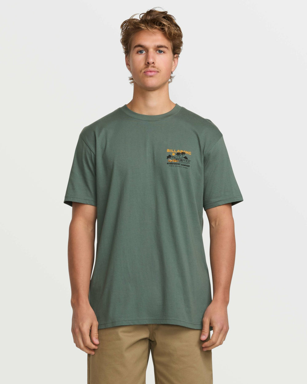 Palm Springs Premium Tee - Dark Slate | Billabong Men