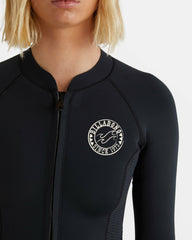 Peeky Natural Flatlock Jacket - Black | Billabong Women