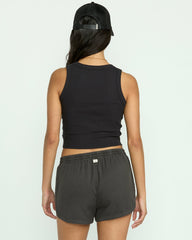Rerun Tank - Black Sands | Billabong Women