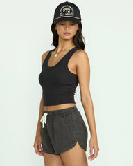 Rerun Tank - Black Sands | Billabong Women
