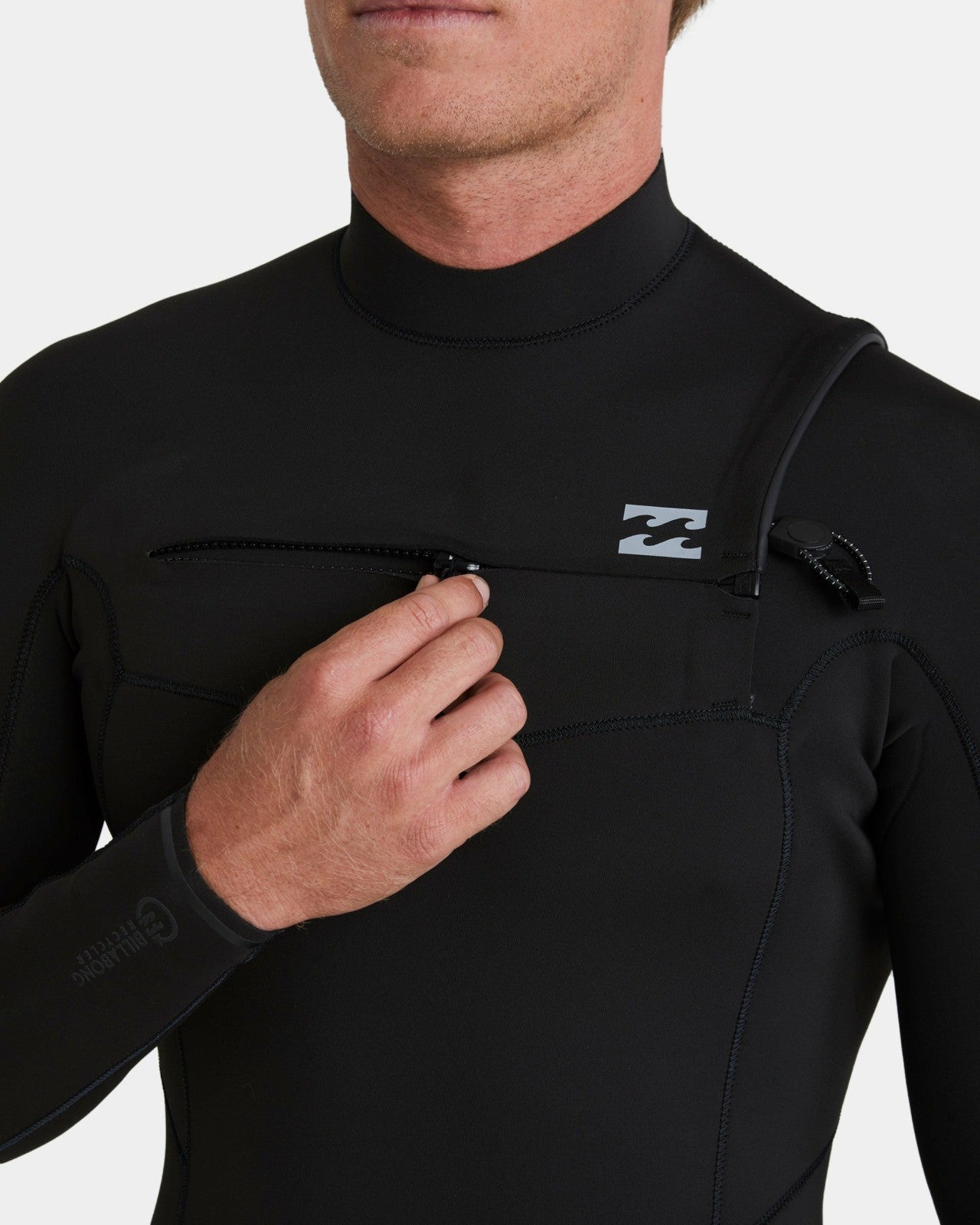 2/2mm Revolution Natural Upcycler GBS Chest Zip Long Sleeve Springsuit | Billabong Men