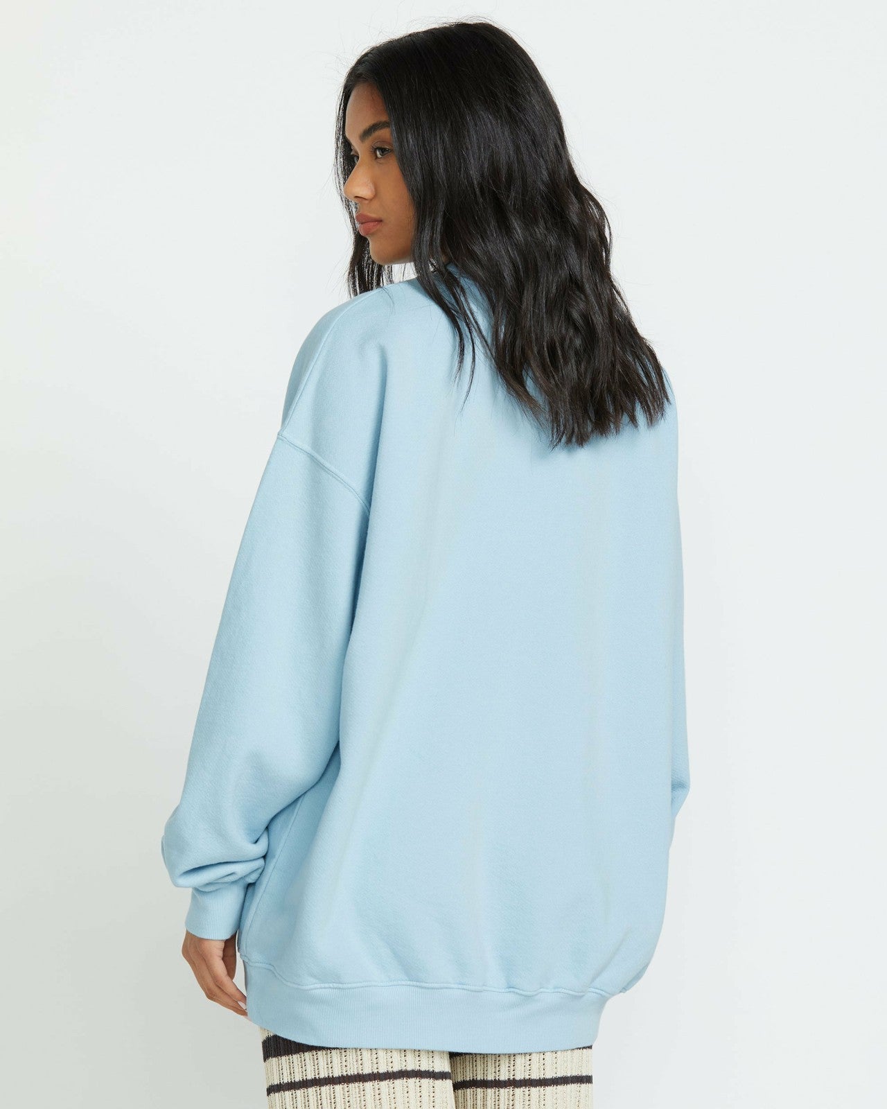 Ride In Crew Sweatshirt - Washed Chambray | Billabong Women