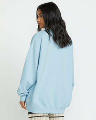 Ride In Crew Sweatshirt - Washed Chambray | Billabong Women