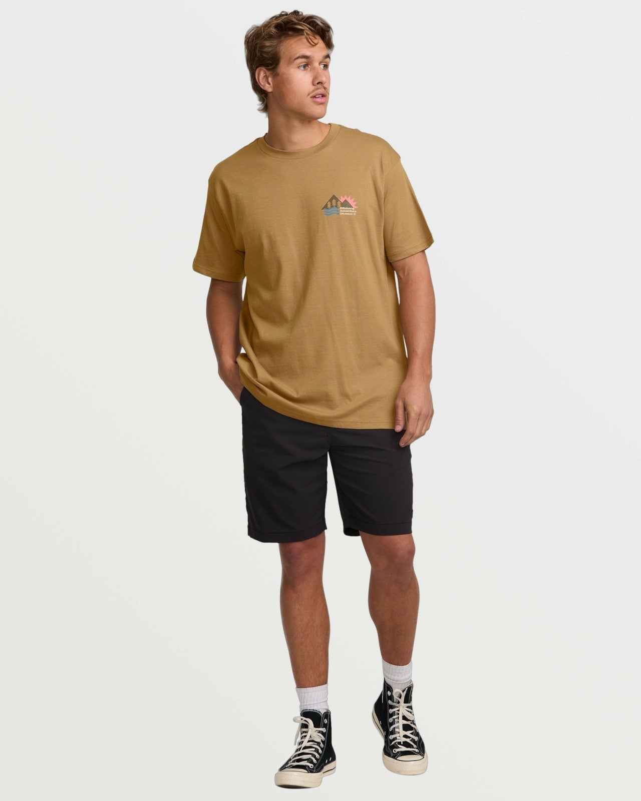 Ridgeline A/Div Tee - Haze | Billabong Men