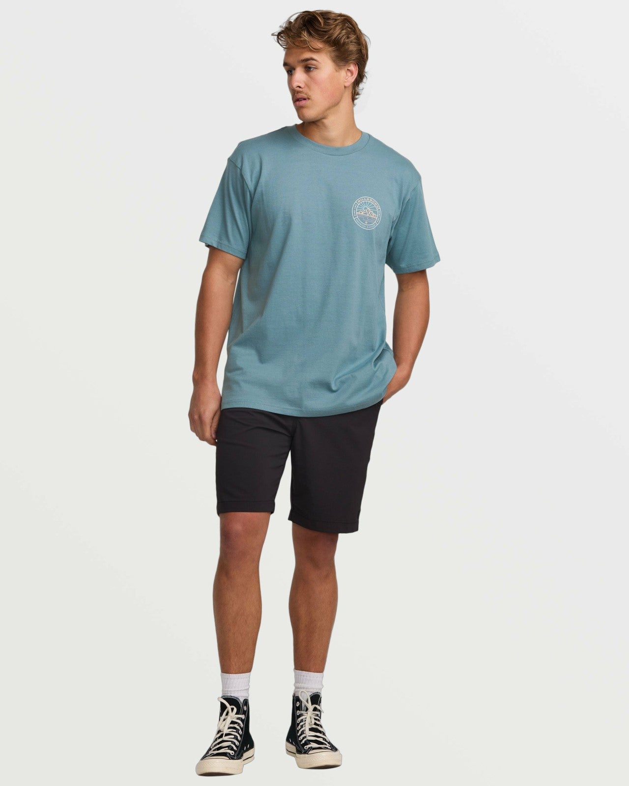 Rockies A/Div Tee - Glacier Blue | Billabong Men