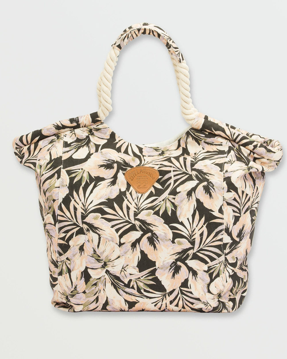 Rope Tote Bag - Black Floral | Billabong Women