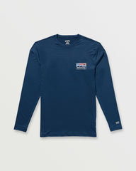 Runner Loose Fit Long Sleeve Surf Tee - Midnight | Billabong Men