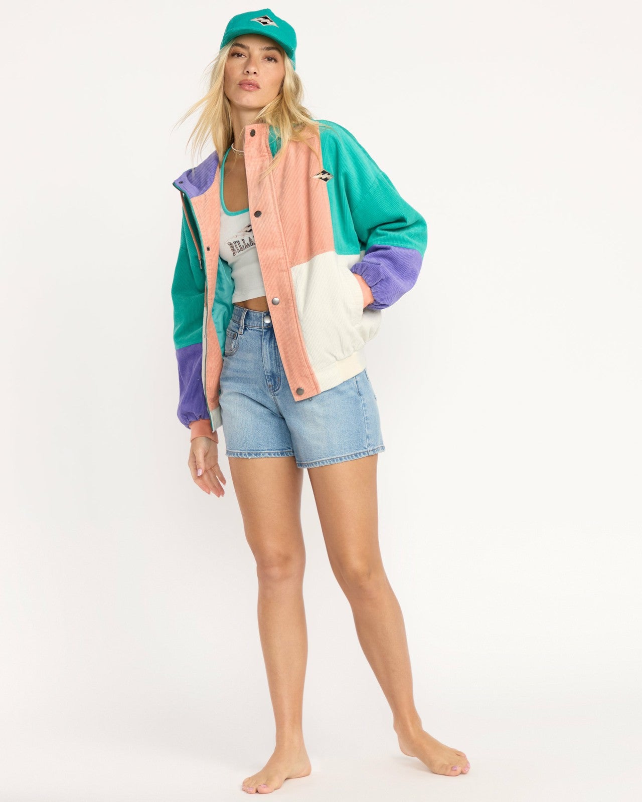 Set The Tone Jacket - Aqua Haze | Billabong Women