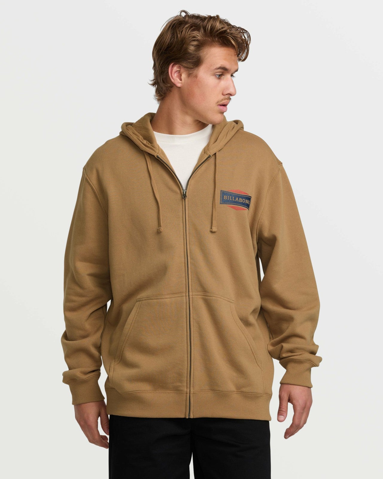 Short Sands Zip Sweatshirt - Vintage Brown | Billabong Men