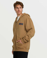 Short Sands Zip Sweatshirt - Vintage Brown | Billabong Men