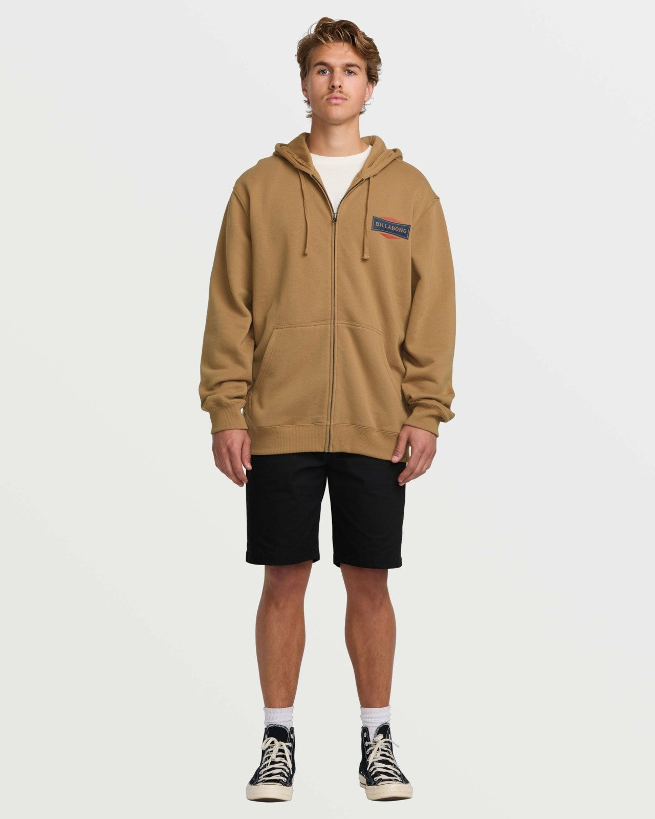 Short Sands Zip Sweatshirt - Vintage Brown | Billabong Men