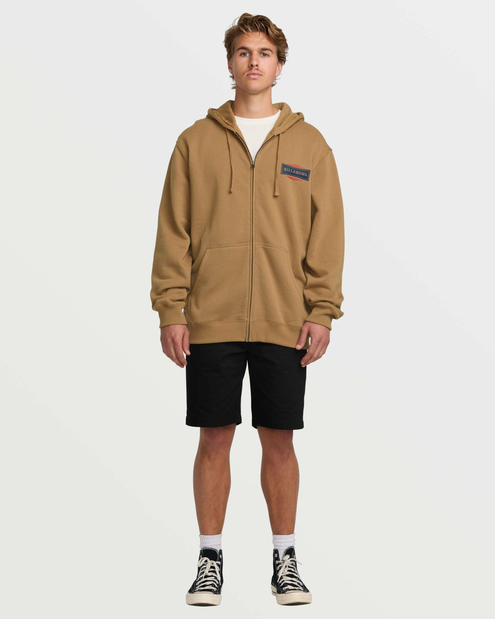 Short Sands Zip Sweatshirt - Vintage Brown | Billabong Men
