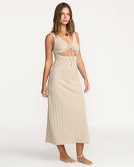 Slides Midi Knt Dress - Cobblestone | Billabong Women