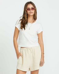 So Cozy Shorts - Dove | Billabong Women