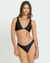 Sol Searcher Ava Tank Bikini Top - Black Pebble | Billabong Women