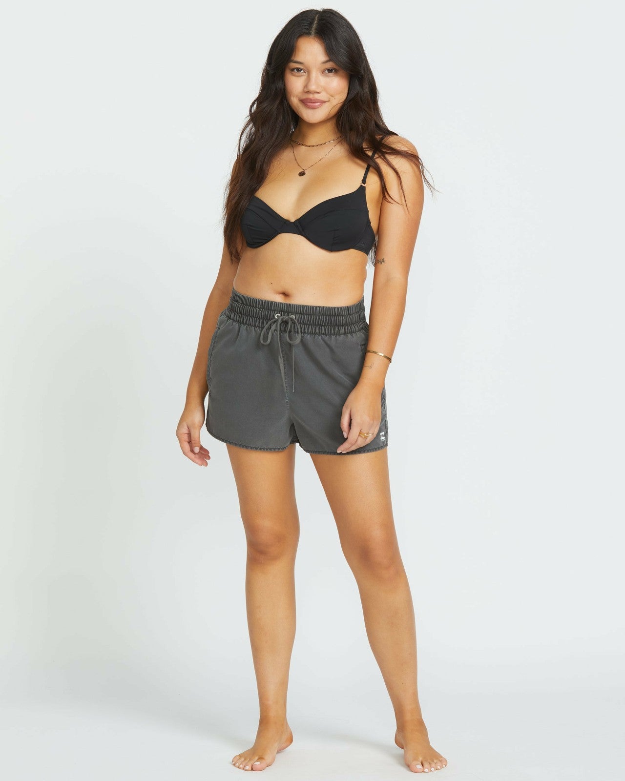 Sol Searcher Boardshorts - Black Pebble | Billabong Women