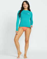 Sol Searcher Rashguard - Blue Lagoon | Billabong Women
