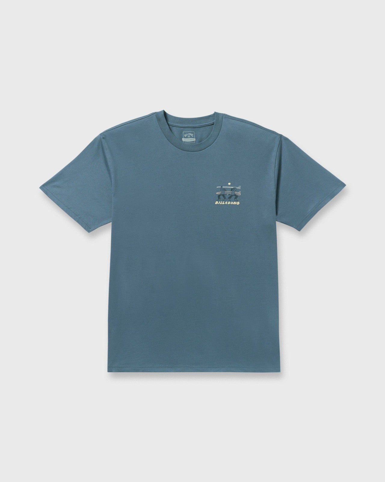 Split The Peak Regular Short Sleeve T-Shirt - Steel Blue | Billabong Men