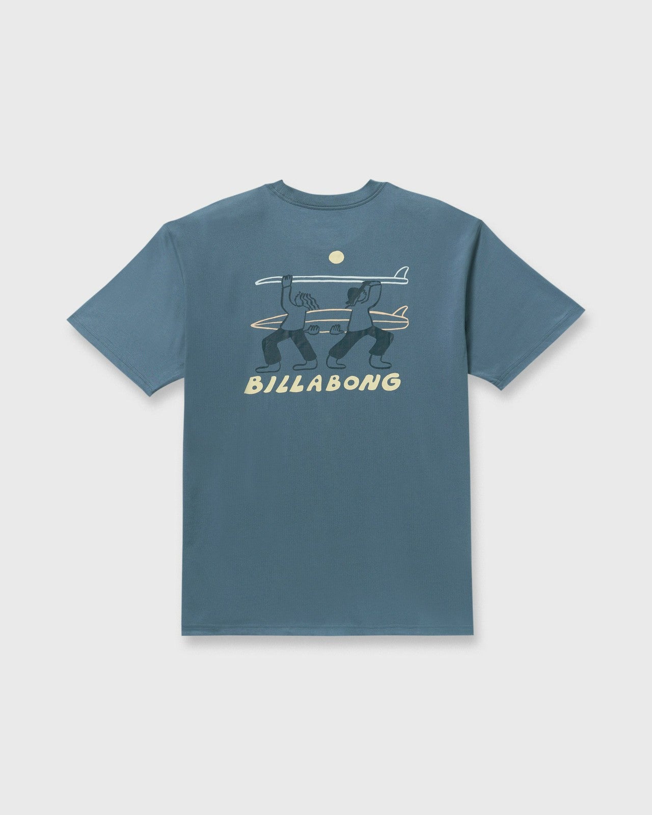 Split The Peak Regular Short Sleeve T-Shirt - Steel Blue | Billabong Men