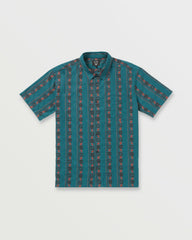 Billabong x Mami Wata Star Short Sleeve Shirt - Teal | Billabong Men
