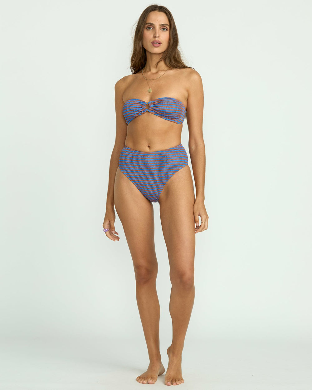 Summer High Stripe Rio Bandeau Bikini Top - Multi | Billabong Women