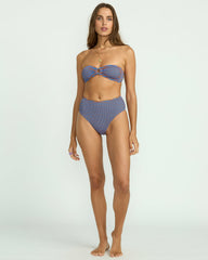 Summer High Stripe Rio Bandeau Bikini Top - Multi | Billabong Women