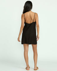 Summer Love Mini Slip Dress - Black | Billabong Women