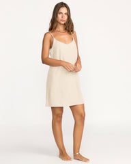 Summer Love Mini Slip Dress - Salt Crystal | Billabong Women