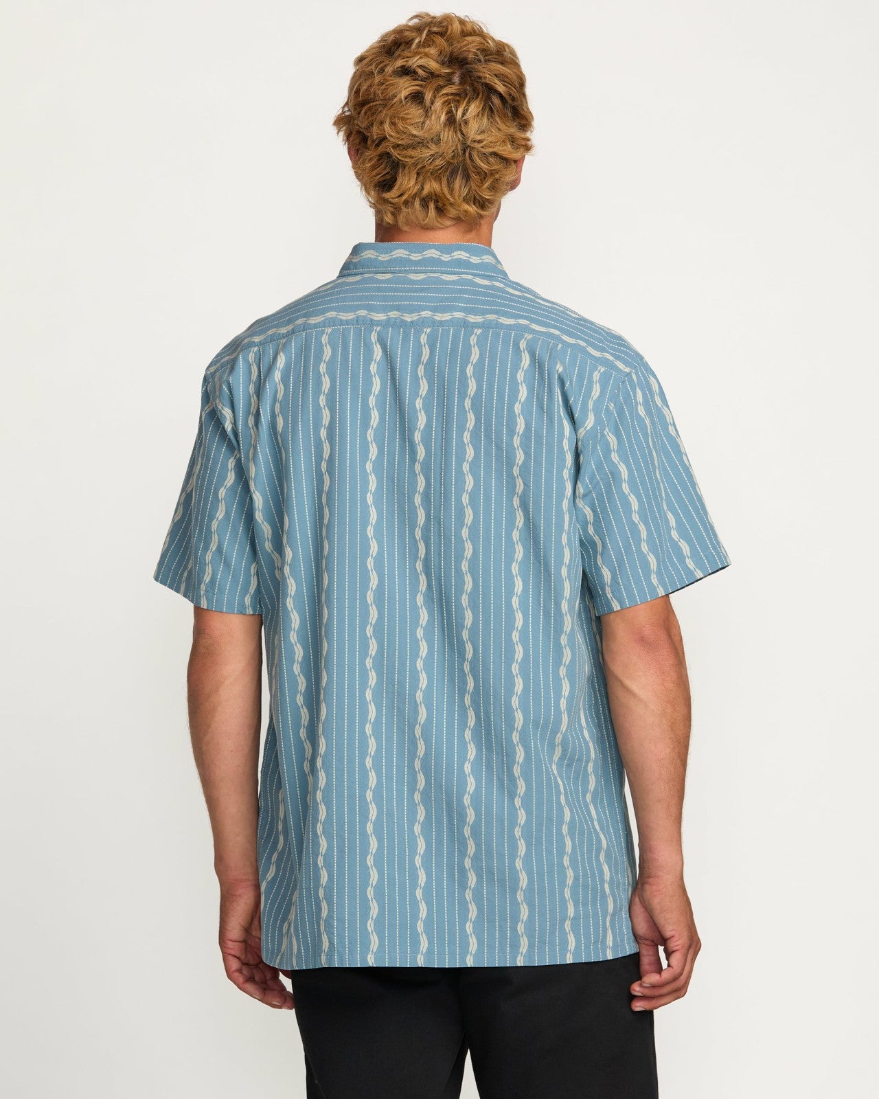 Sundays Jacquard Short Sleeve Shirt - Carolina Blue | Billabong Men