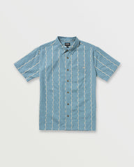 Sundays Jacquard Short Sleeve Shirt - Carolina Blue | Billabong Men