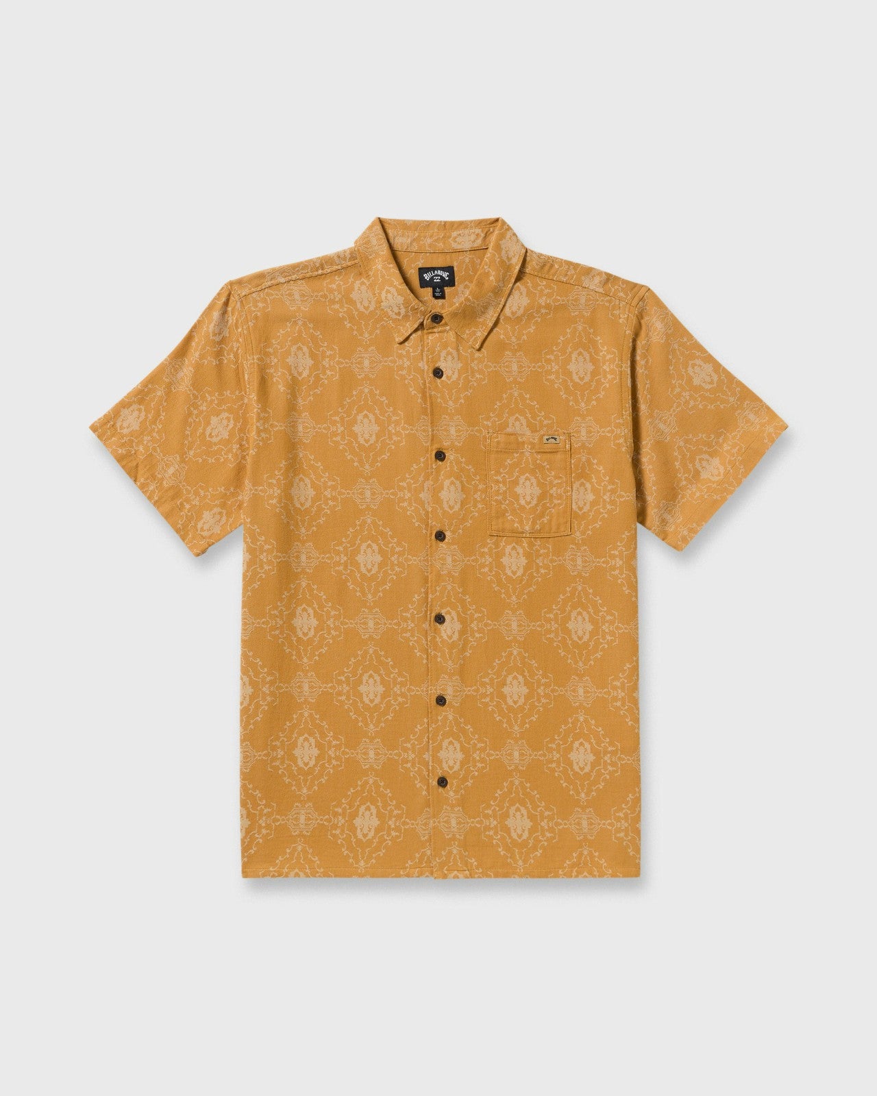 Sundays Jacquard Short Sleeve Shirt - Golden Haze | Billabong Men