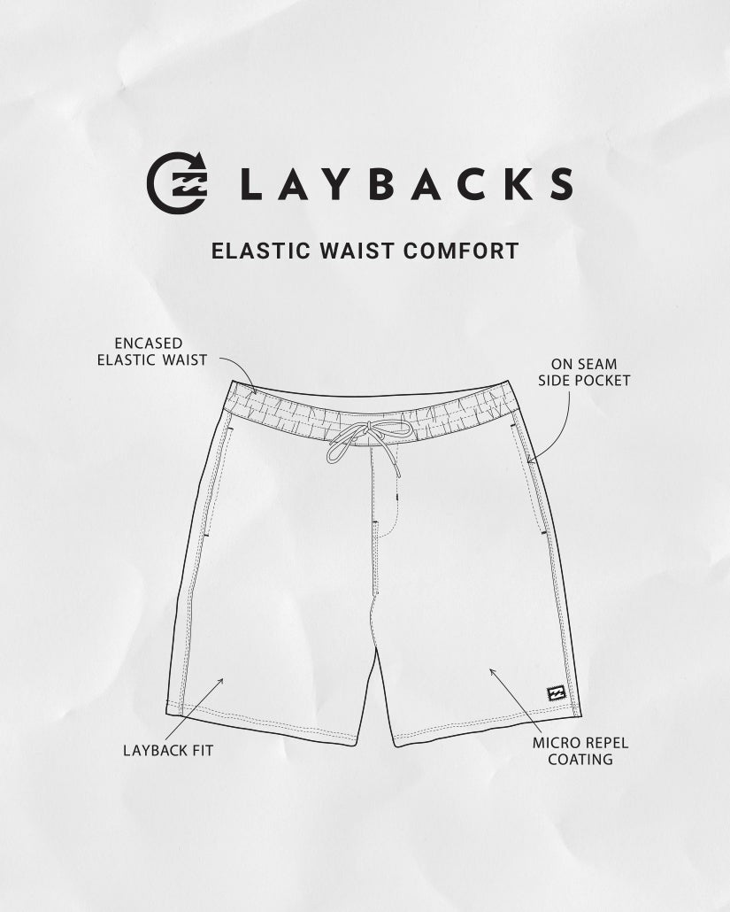 Sundays Laybacks 17" Trunks - Stealth | Billabong Men