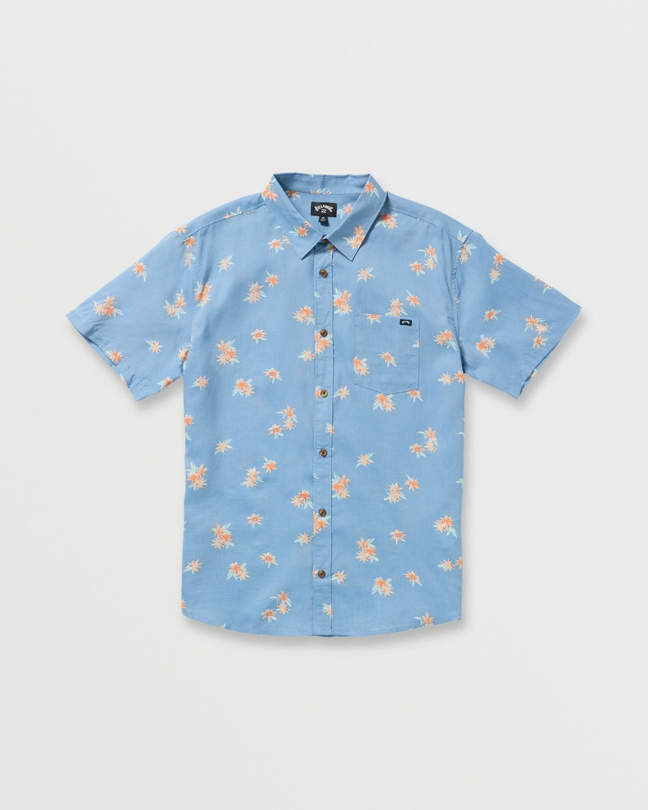 Sundays Mini Short Sleeve Shirt - Carolina Blue | Billabong Men