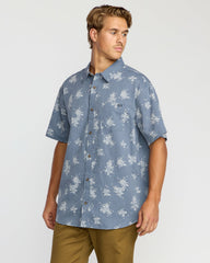 Sundays Mini Short Sleeve Shirt - Steel Blue | Billabong Men