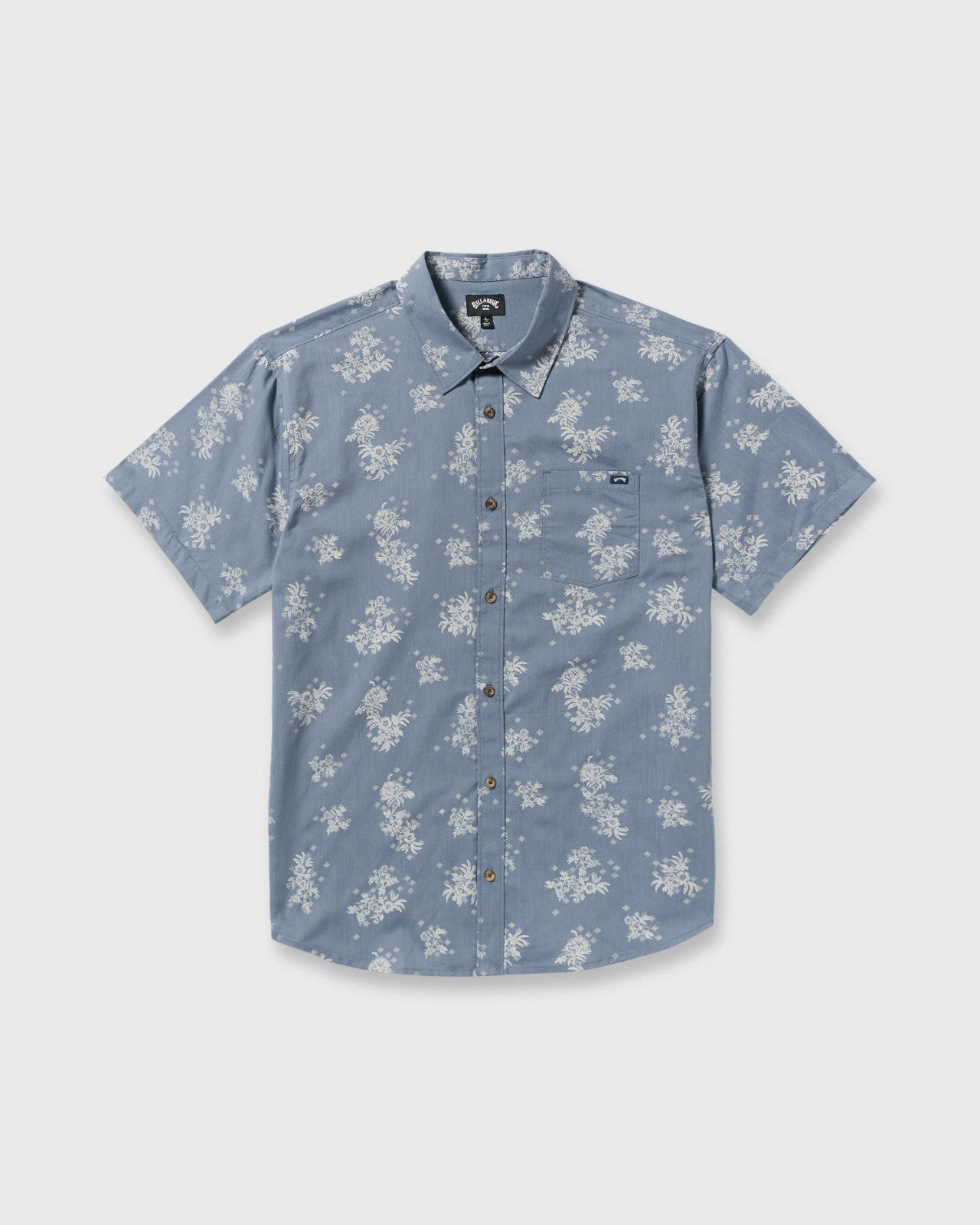 Sundays Mini Short Sleeve Shirt - Steel Blue | Billabong Men