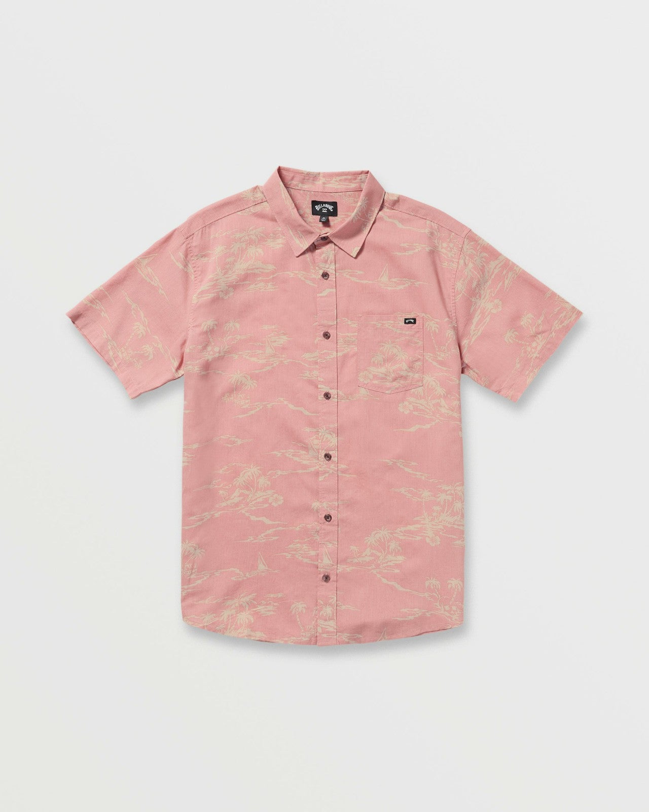 Sundays Short Sleeve Shirt - Dust Red | Billabong Men
