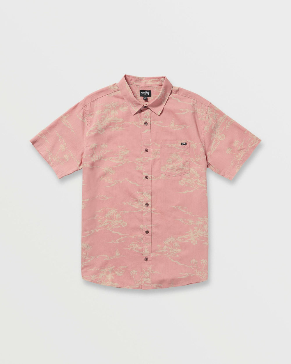 Sundays Short Sleeve Shirt - Dust Red | Billabong Men