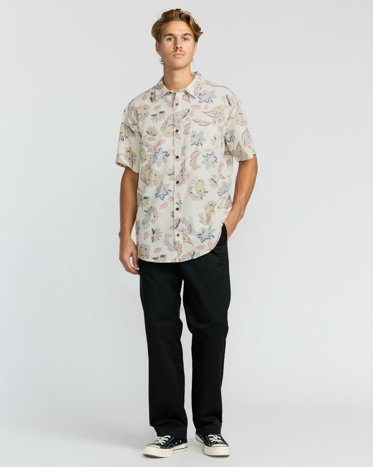 Sundays Short Sleeve Shirt - Sand | Billabong Men